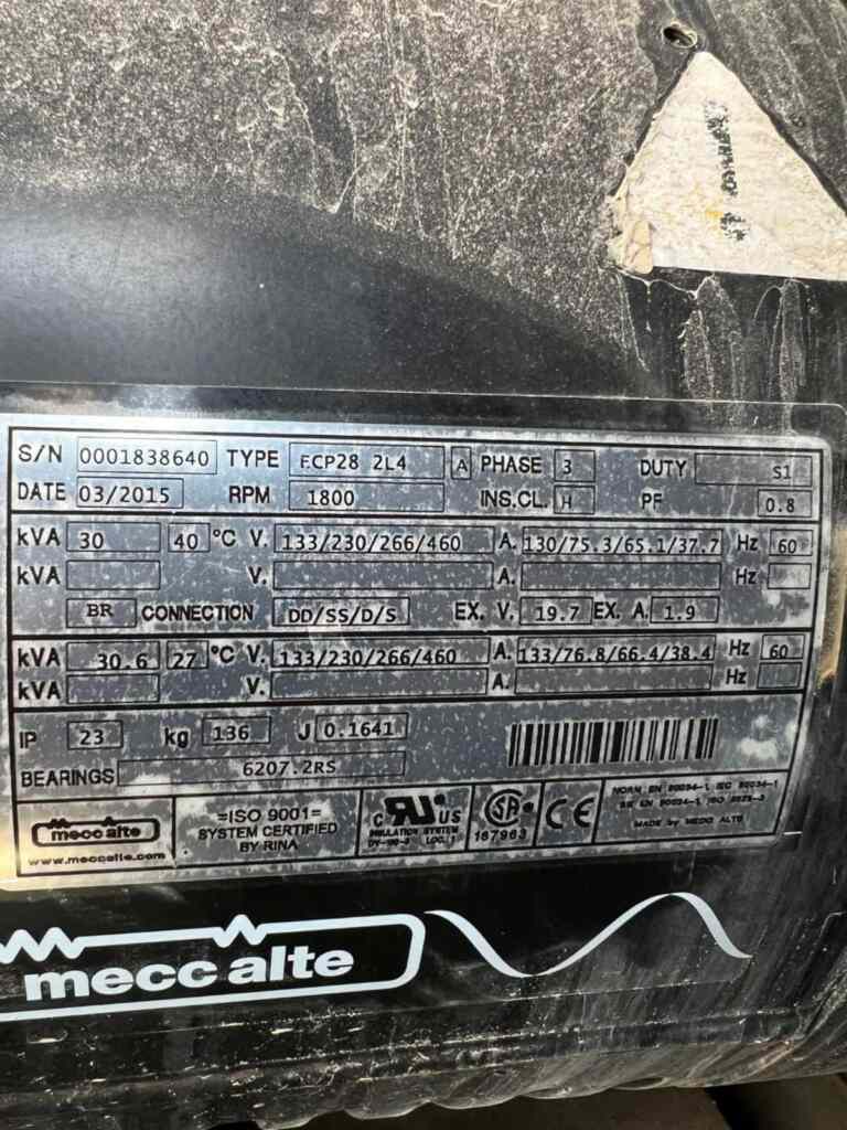 Wacker Neuson G25 Trailer Mounted Diesel Generator - Tier 3