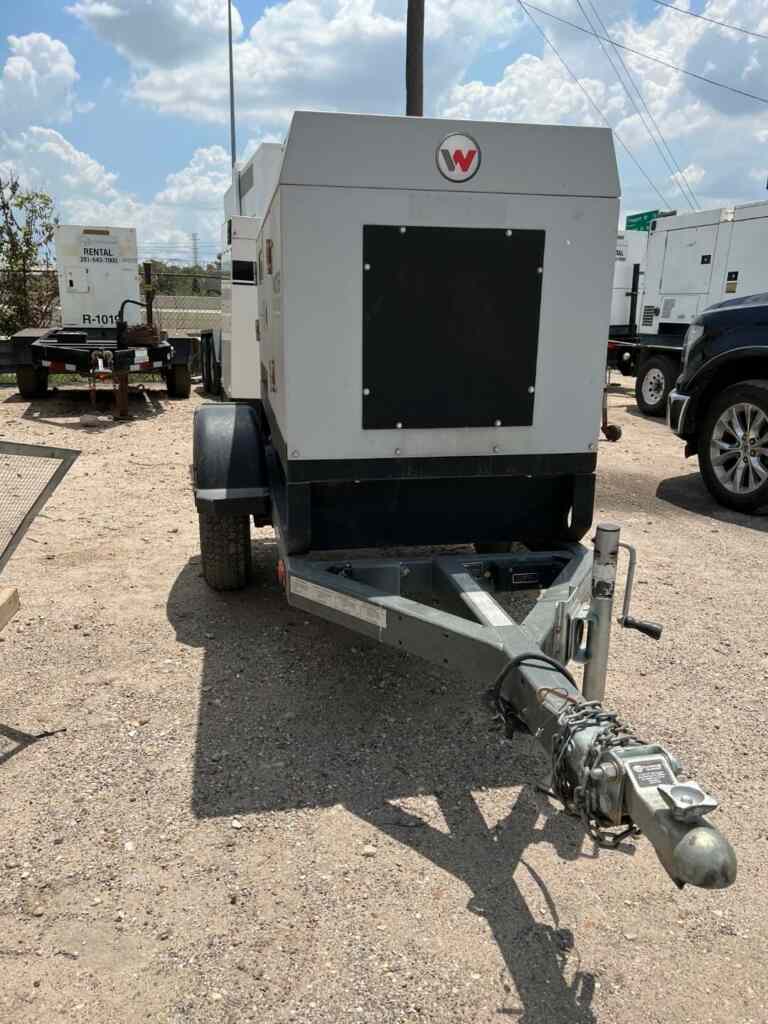 Wacker Neuson G25 Trailer Mounted Diesel Generator - Tier 3