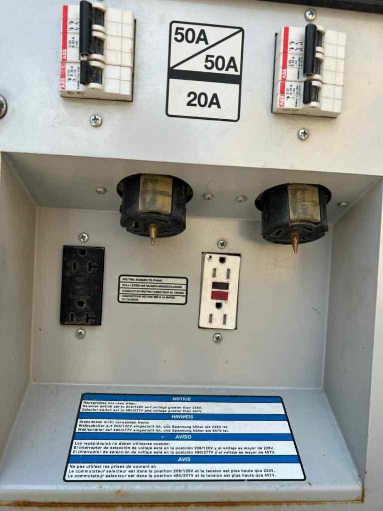 Wacker Neuson G25 Trailer Mounted Diesel Generator - Tier 3