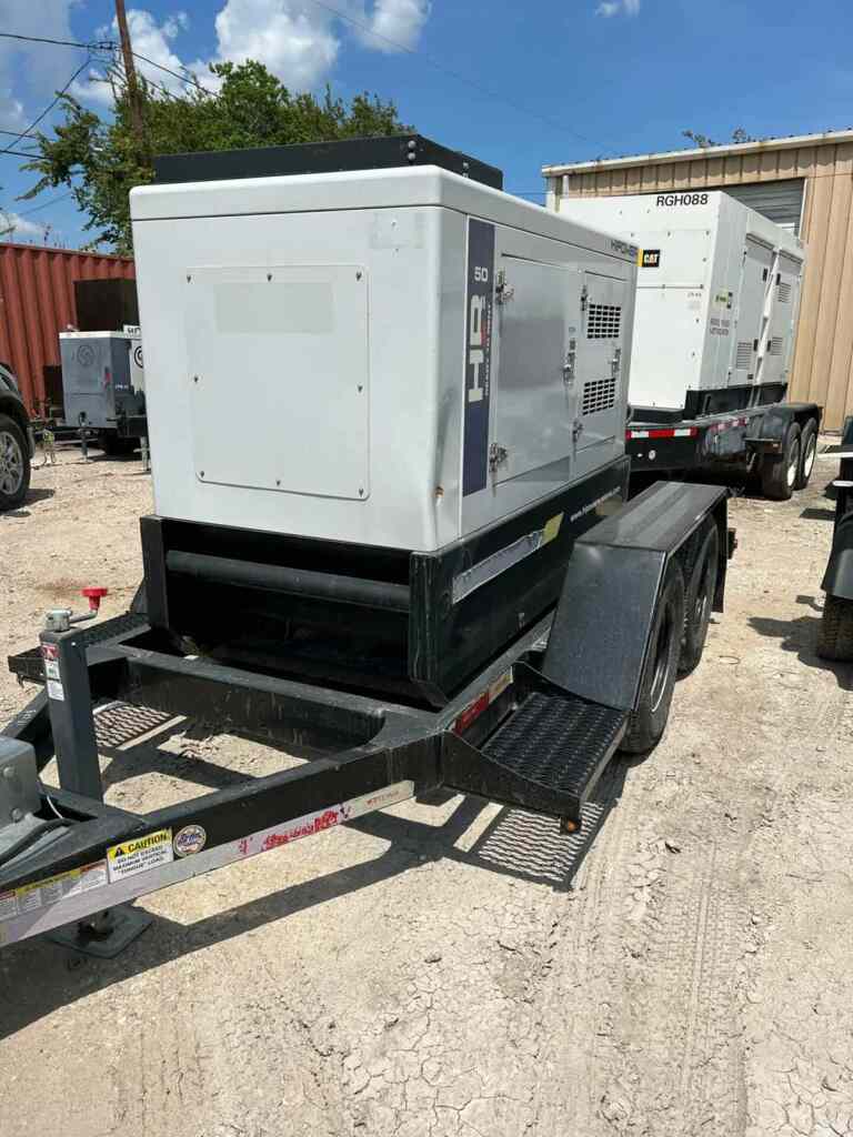 HiPower HRYW50T6 Trailer Mounted Diesel Generator - Tier 3