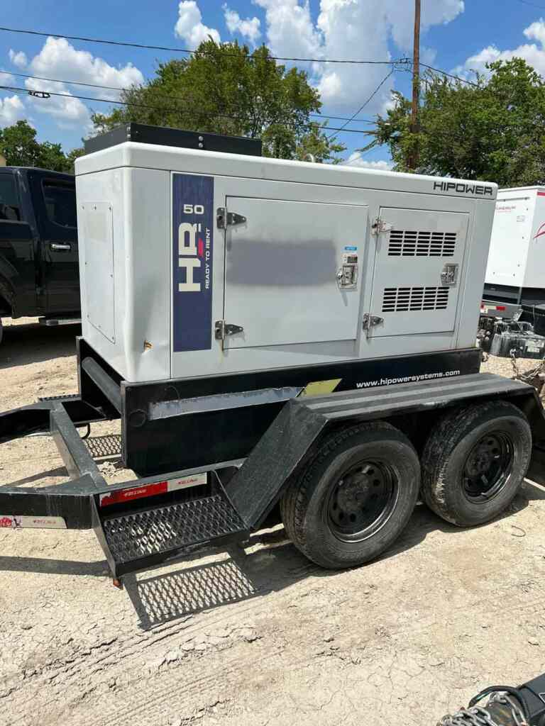 HiPower HRYW50T6 Trailer Mounted (Diesel Generator) – Tier 3