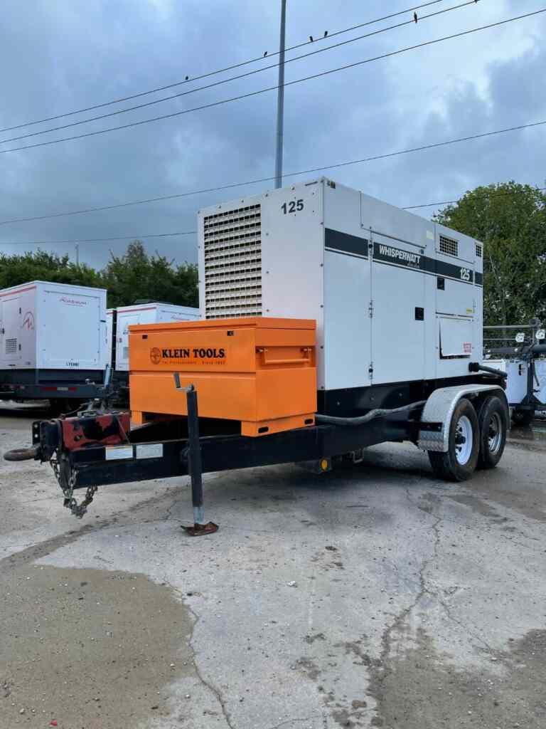 Multiquip DCA125USJ Trailer Mounted Diesel Engine - Tier 2