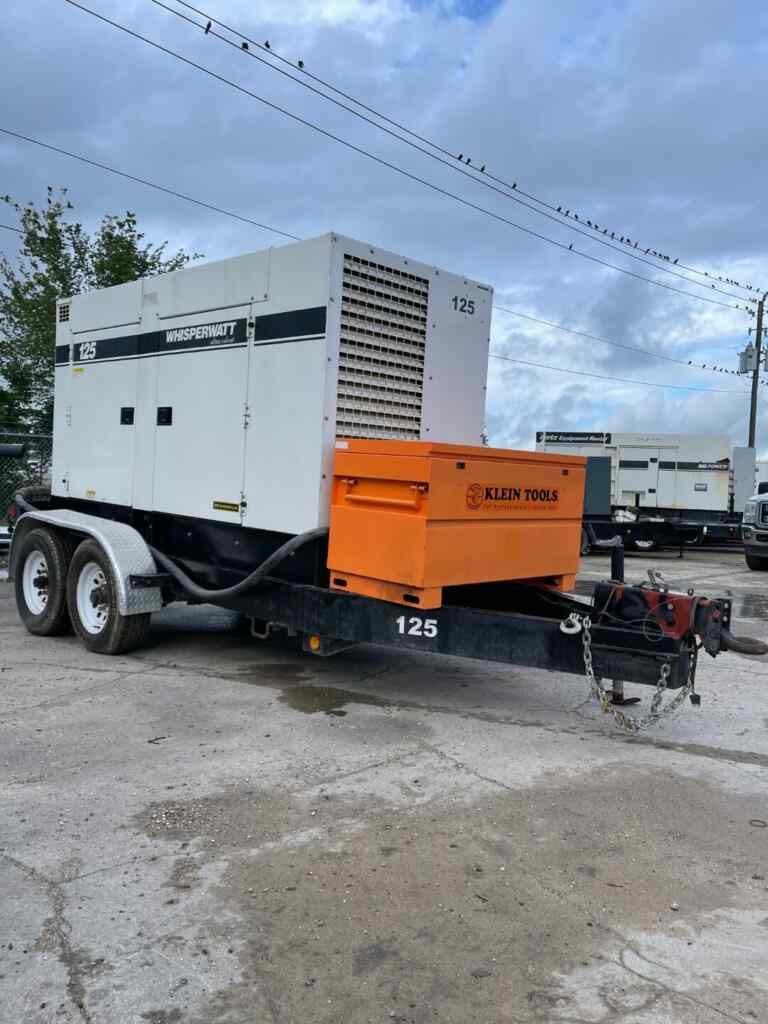 Multiquip DCA125USJ Trailer Mounted Diesel Engine – Tier 2