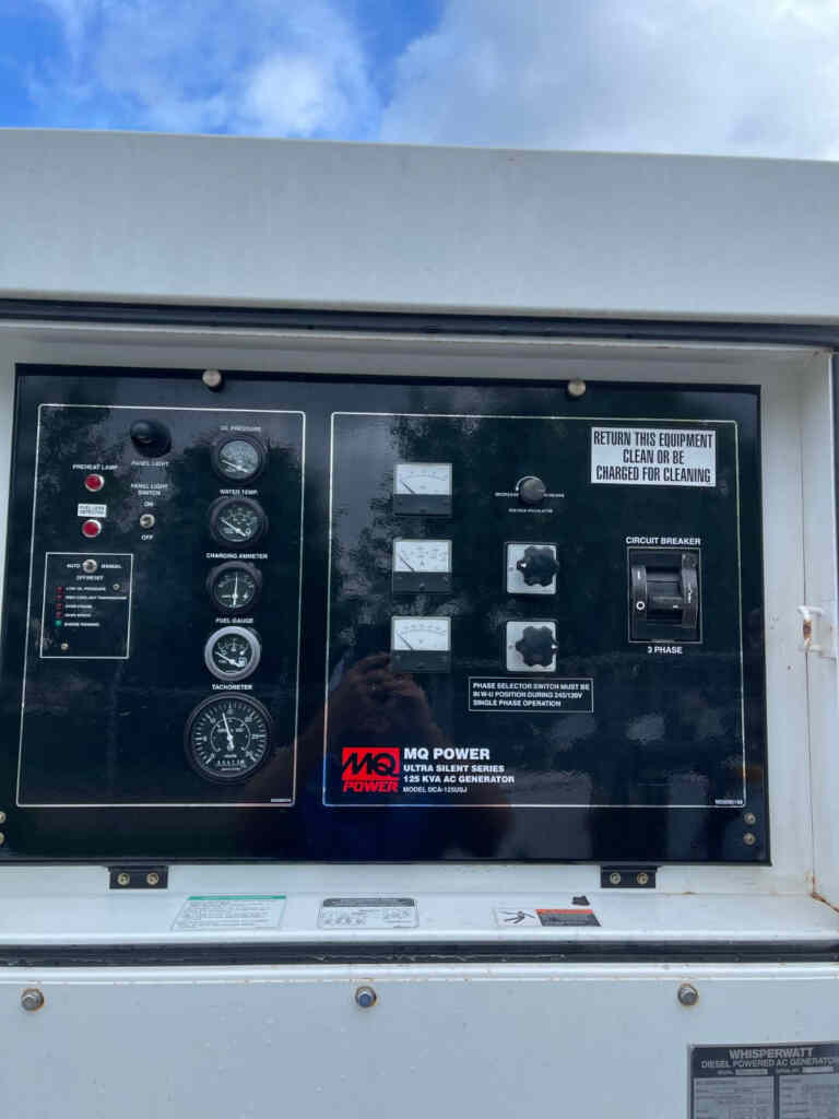 Multiquip DCA125USJ Trailer Mounted Diesel Engine - Tier 2