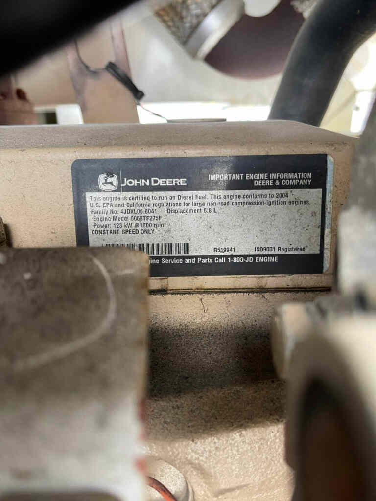 Multiquip DCA125USJ Trailer Mounted Diesel Engine - Tier 2