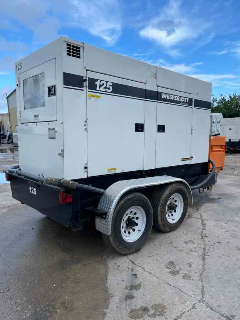 Multiquip DCA125USJ Trailer Mounted Diesel Engine - Tier 2