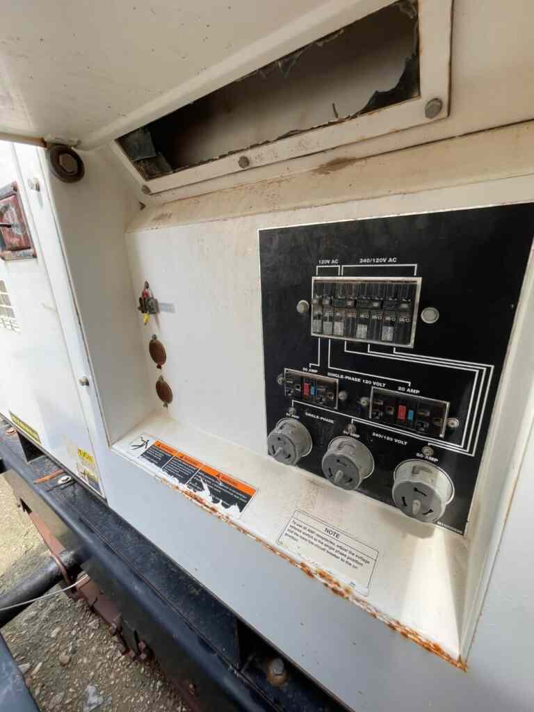 Multiquip DCA70SSIU Trailer Mounted Diesel Engine - Tier 3