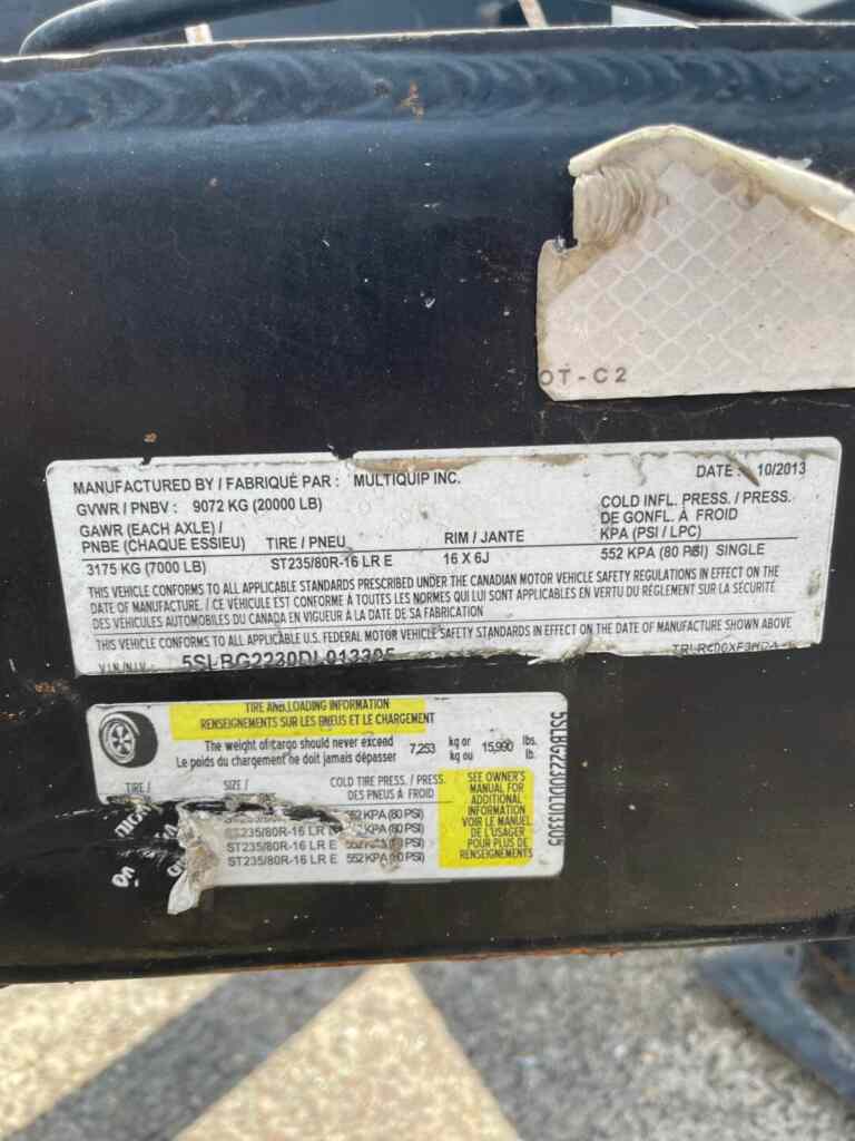 Multiquip DCA400SSI4I Trailer Mounted Diesel Generator