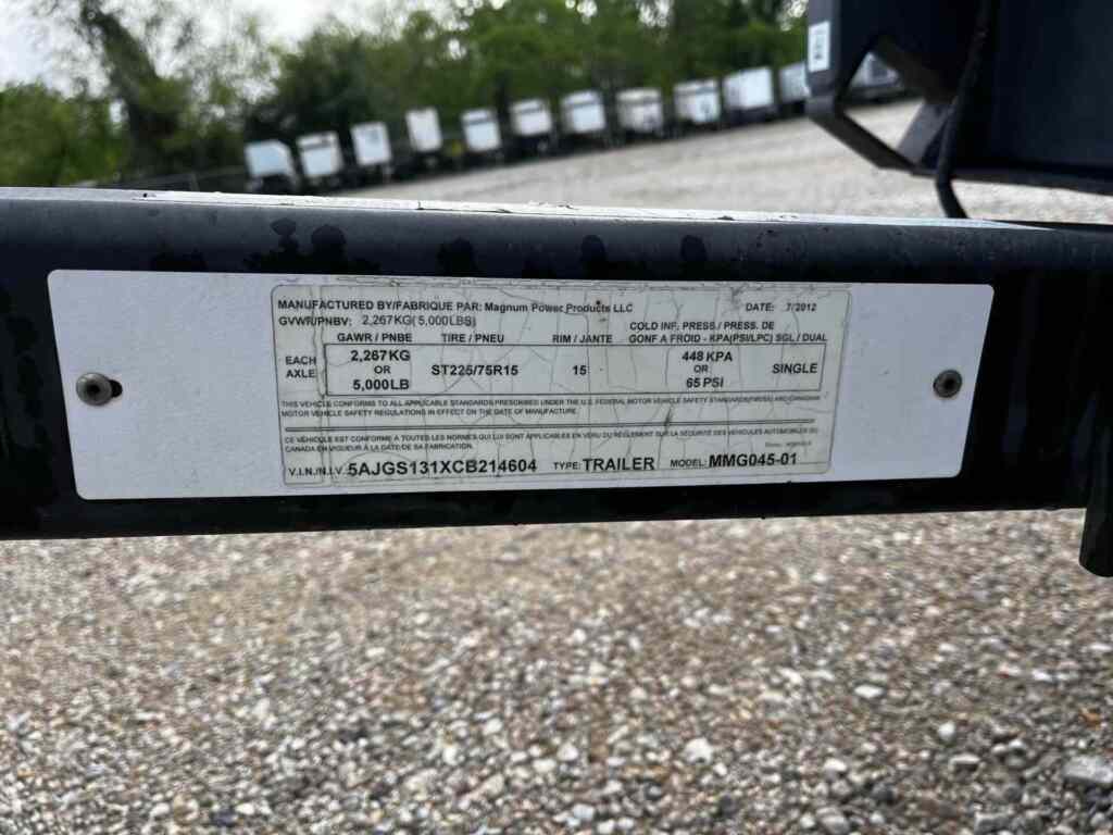 Magnum MMG45 Trailer Mounted Diesel Generator - Tier 3