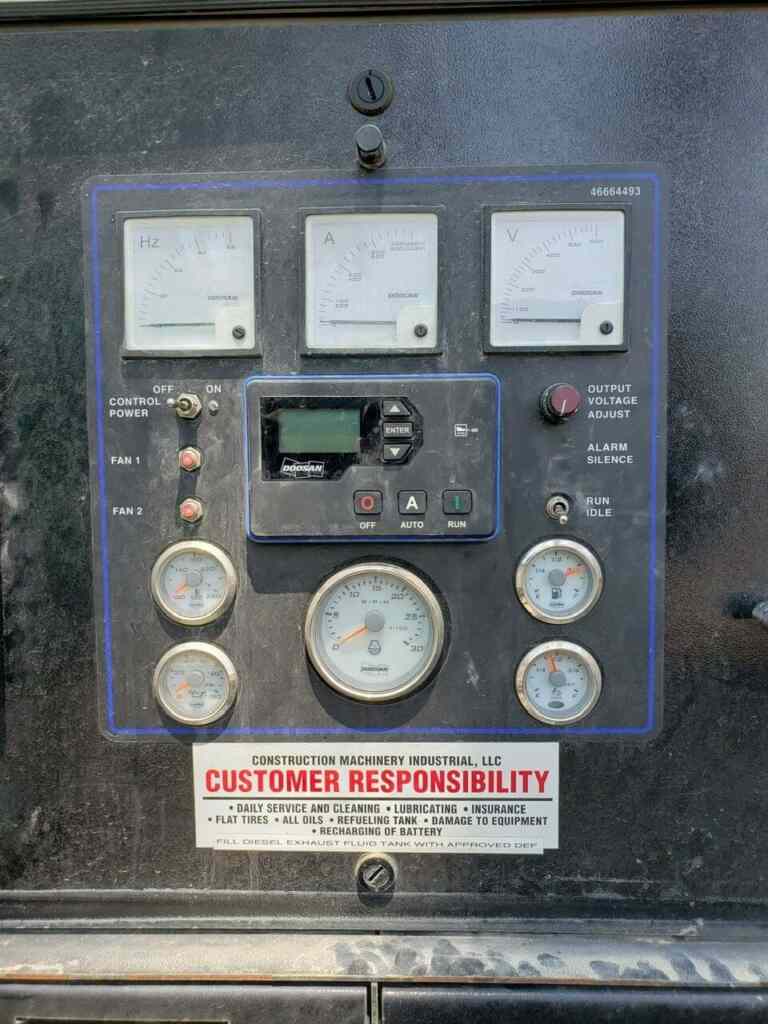 Doosan G240 Trailer Mounted Diesel Generator