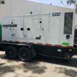 Doosan G240 Trailer Mounted Diesel Generator