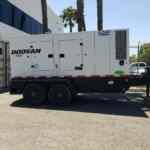 Doosan G240 Trailer Mounted Diesel Generator