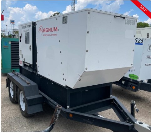 Diesel Generator: Magnum MMG100D – Trailer Mounted