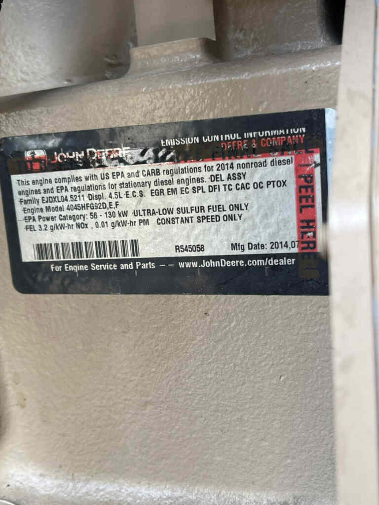 Diesel Generator: Magnum MMG100D - Trailer Mounted