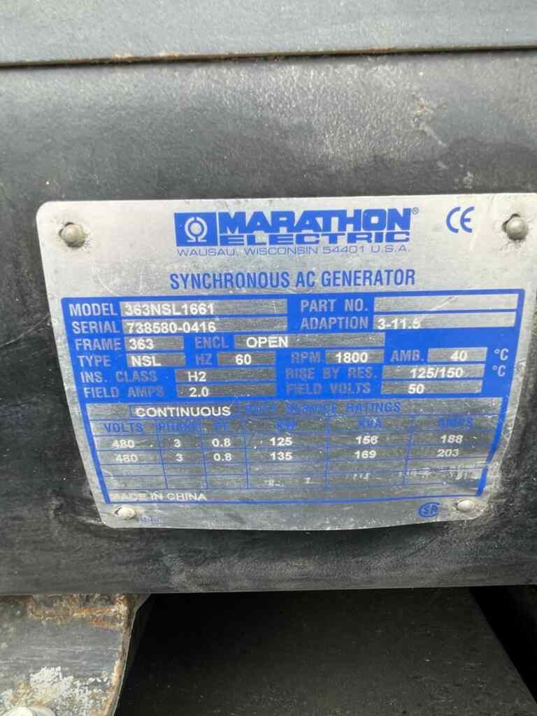 Diesel Generator: Magnum MMG100D - Trailer Mounted