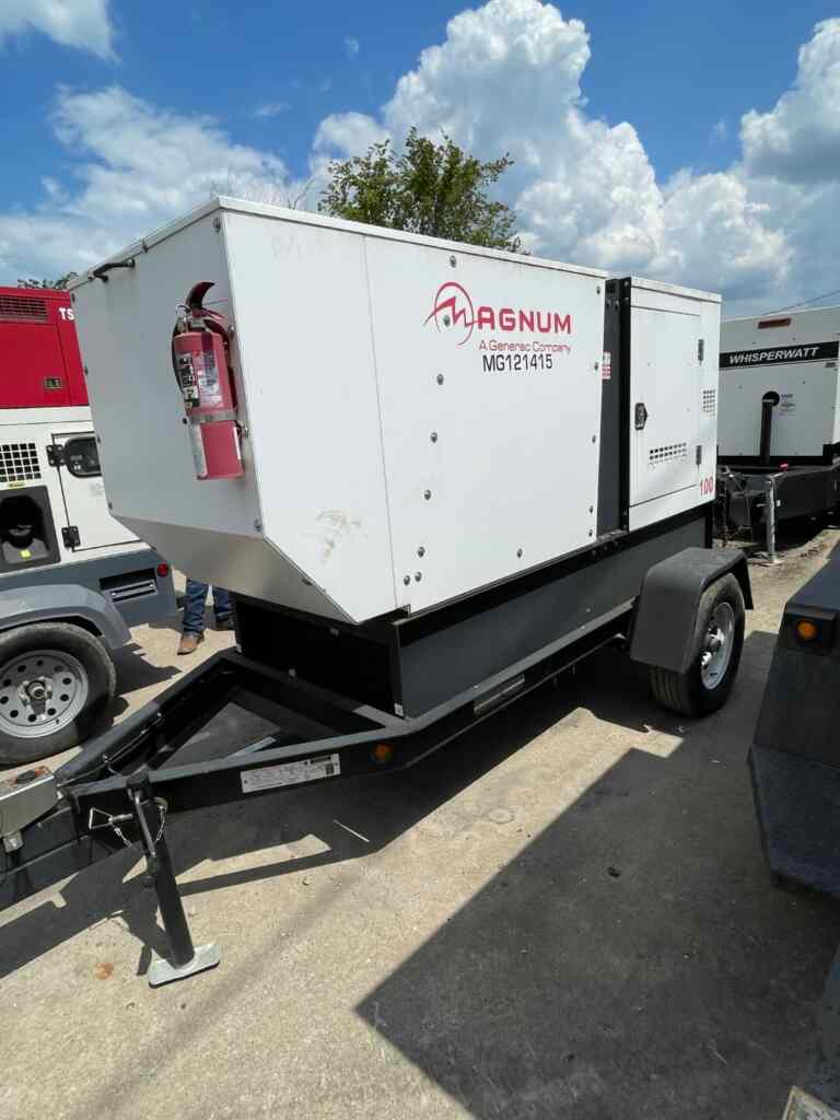 Diesel Generator: Magnum MMG100D Trailer Mounted