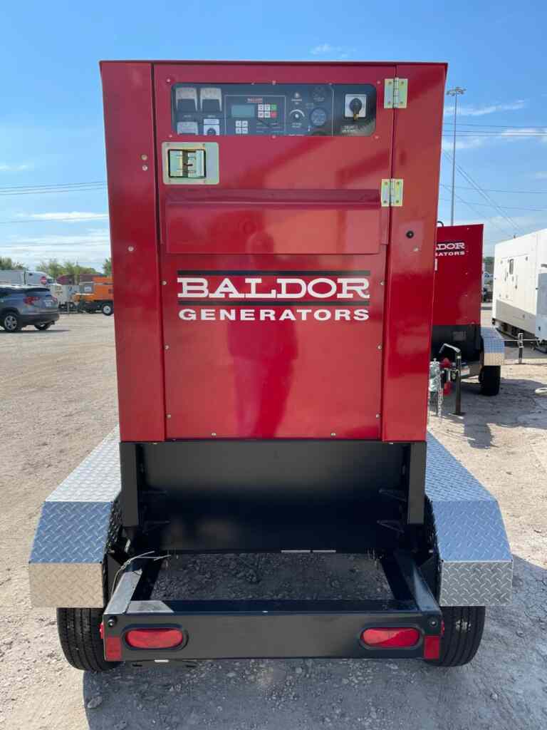 Baldor TS45T Trailer Mounted Diesel Generator - Tier 3