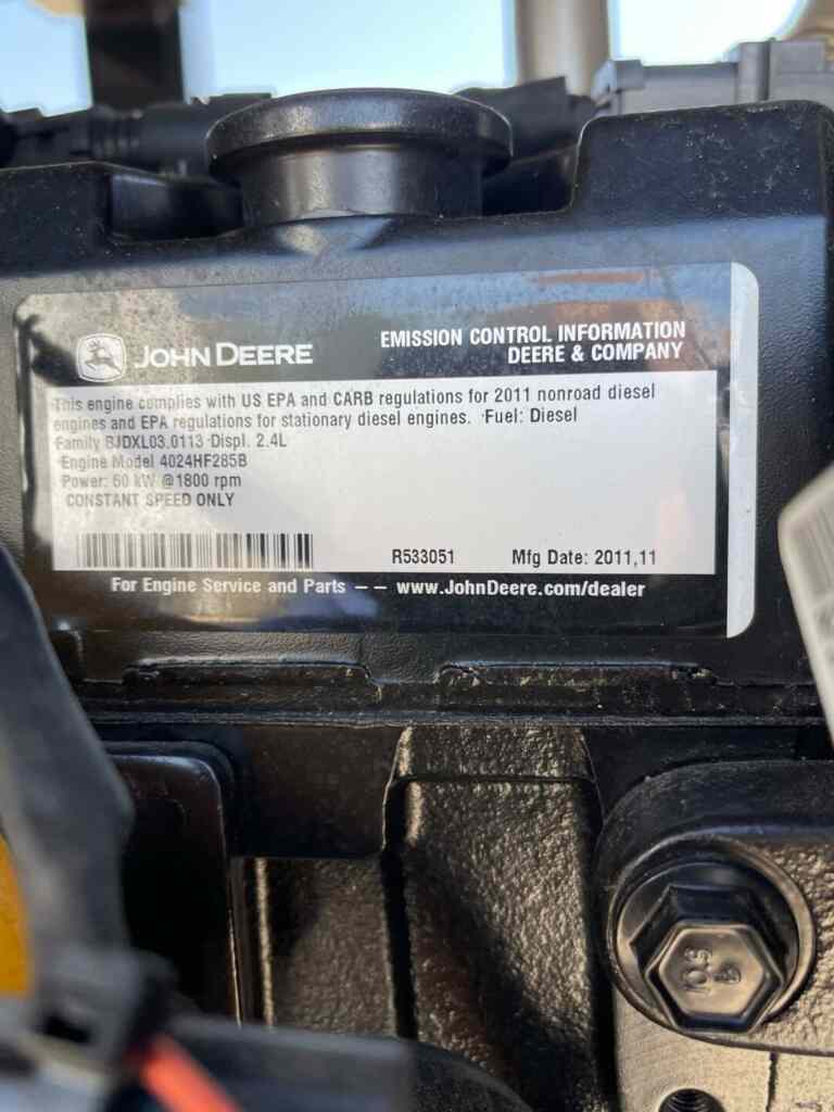 Baldor TS45T Trailer Mounted Diesel Generator - Tier 3