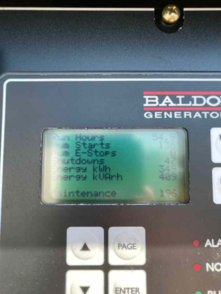 Baldor TS45T Trailer Mounted Diesel Generator - Tier 3