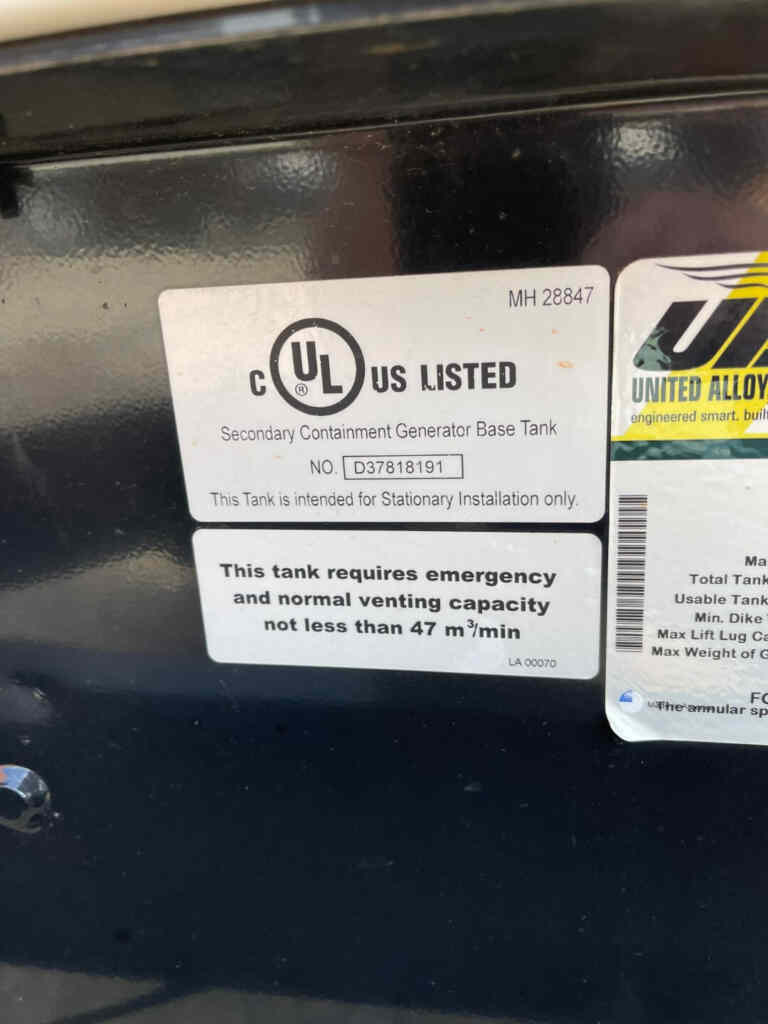 Caterpillar XQ125 Trailer Mounted Diesel Generator