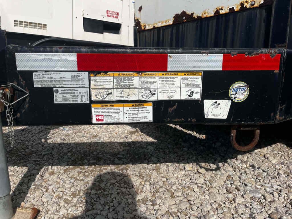 Trailer Mounted Diesel Generator Multiquip DCA125SSJU4i