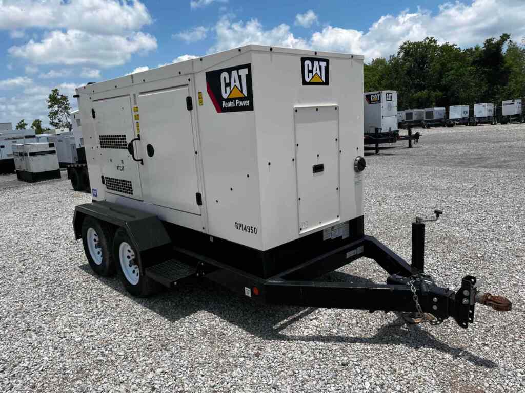 Caterpillar XQ125 Trailer Mounted Diesel Generator