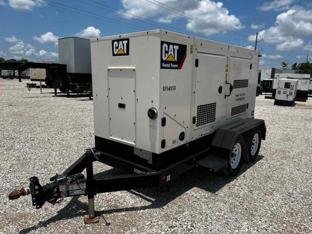 Caterpillar XQ125 Trailer Mounted Diesel Generator