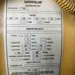 Caterpillar 3306 Diesel Standby Generator
