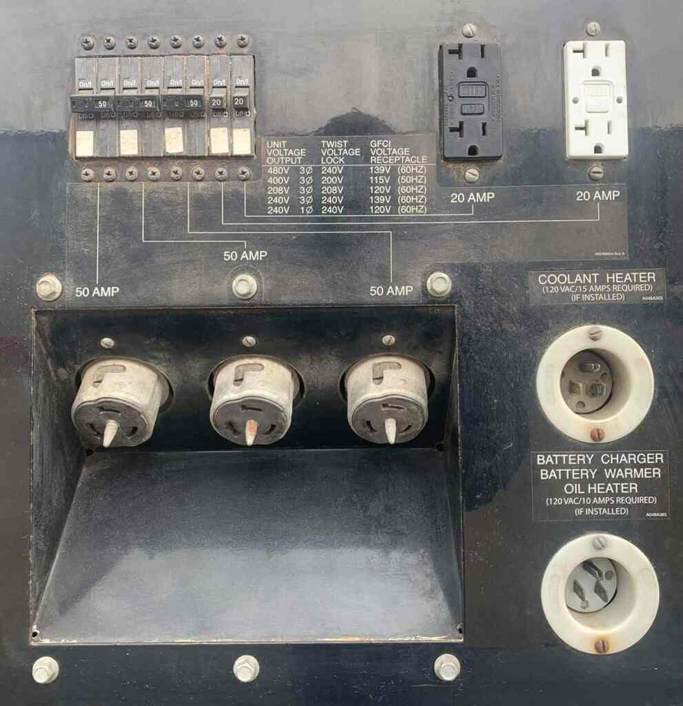 Cummins C200D2RE - Trailer Mounted Diesel Generator