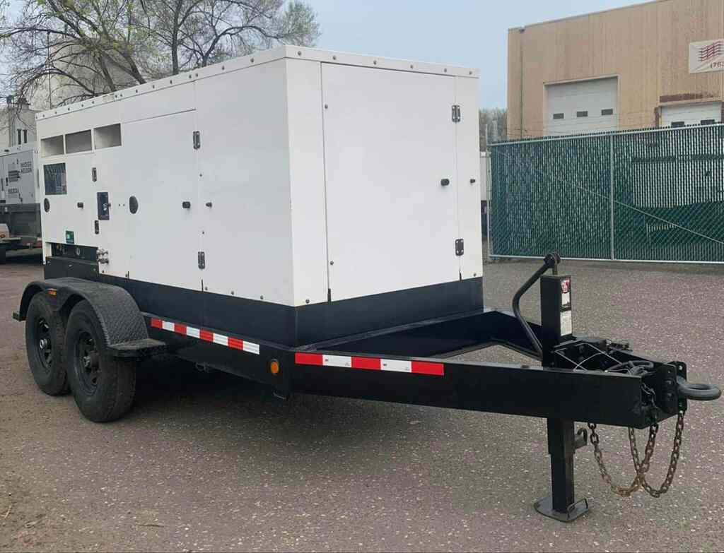 Cummins C200D2RE - Trailer Mounted Diesel Generator