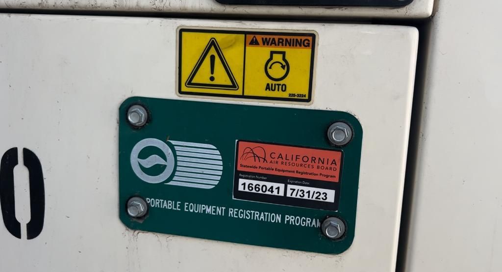 Caterpillar XQ60 Trailer Mounted Diesel Generator