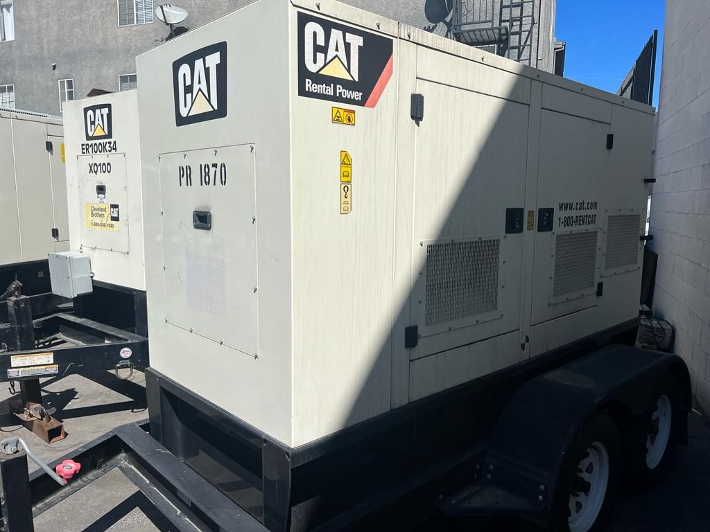 Caterpillar XQ60 Trailer Mounted Diesel Generator