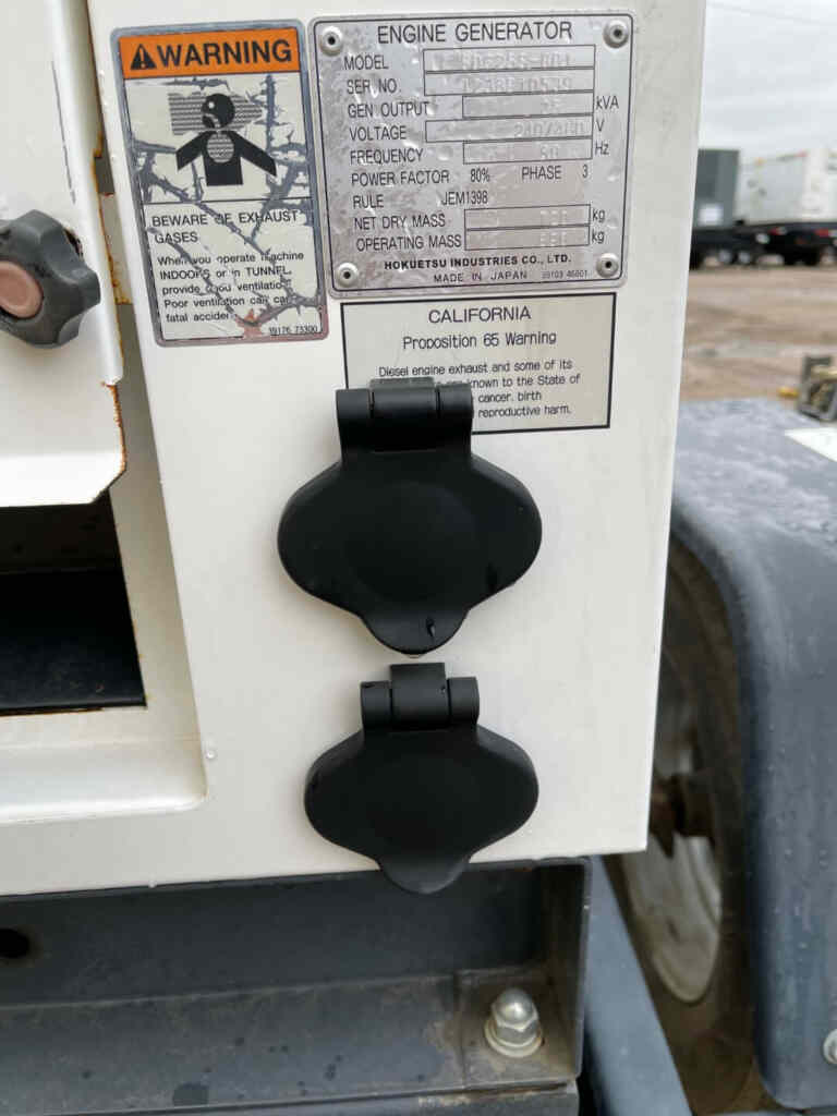 Airman MMD PowerPro SDG25S Trailer Mounted Diesel Generator - Tier 3