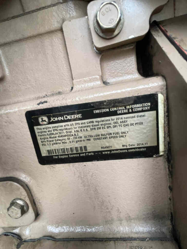 Multiquip DCA125SSJU4i Trailer Mounted Diesel Generator