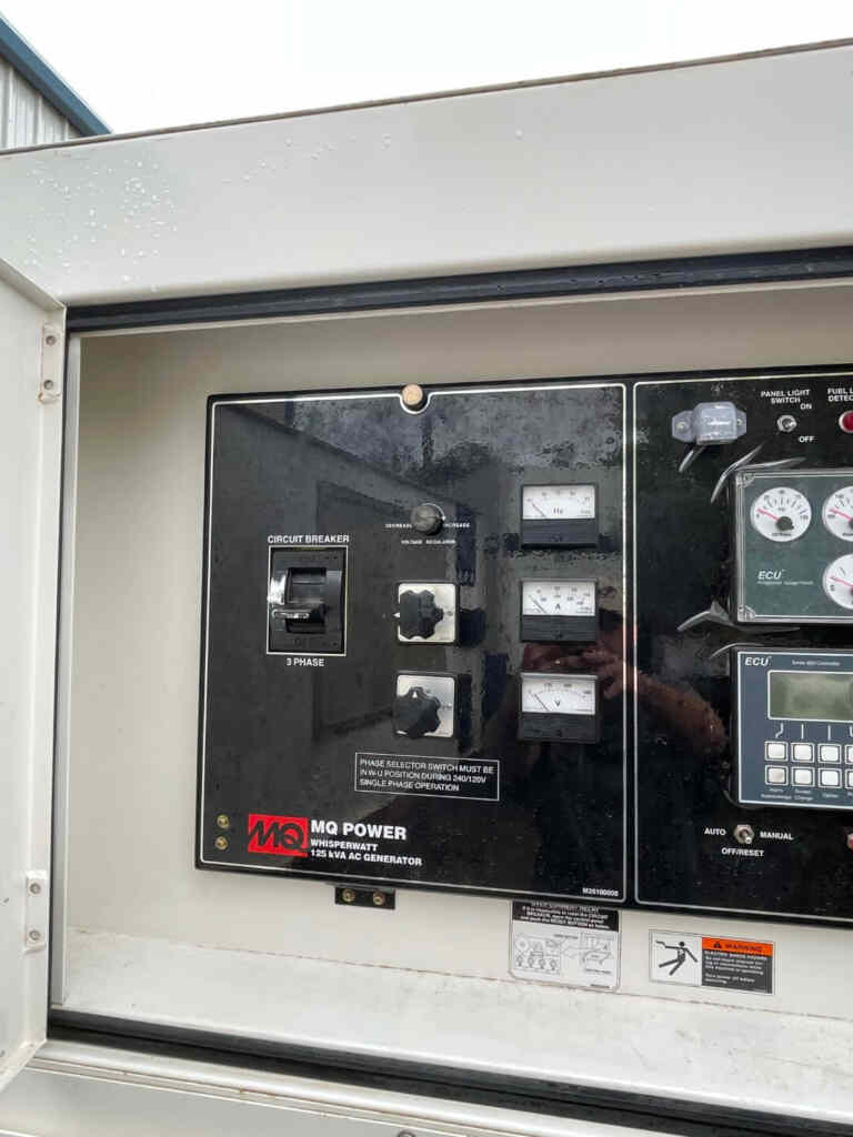 Trailer Mounted &mdash; Diesel Generator: Multiquip DCA125SSJU4i