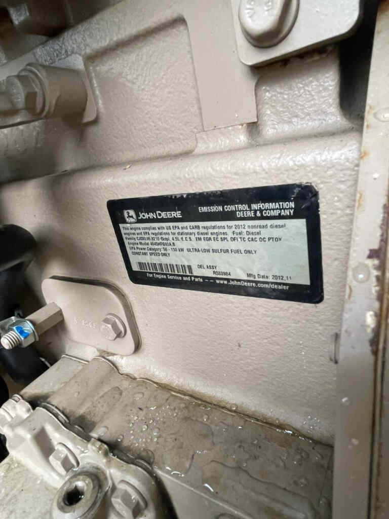 Trailer Mounted &mdash; Diesel Generator: Multiquip DCA125SSJU4i