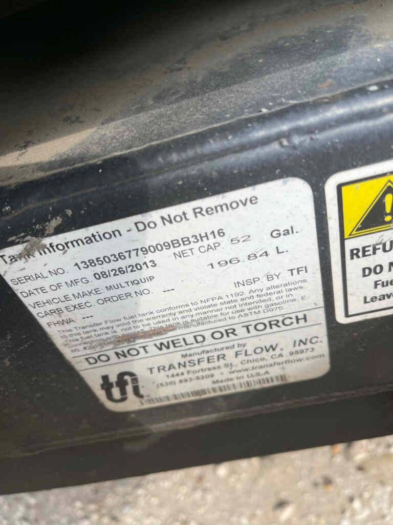 Multiquip DCA70SSIU Trailer Mounted, Diesel Generator - Tier 3