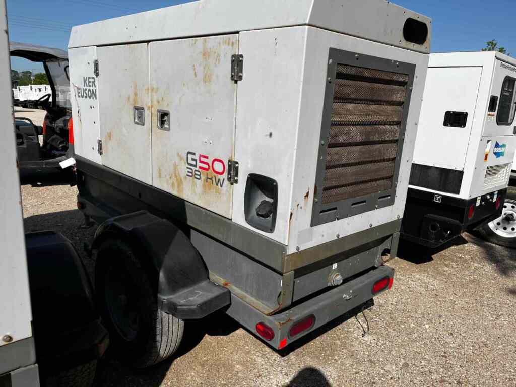 Wacker Neuson G50 Trailer Mounted Diesel Generator- Tier 3