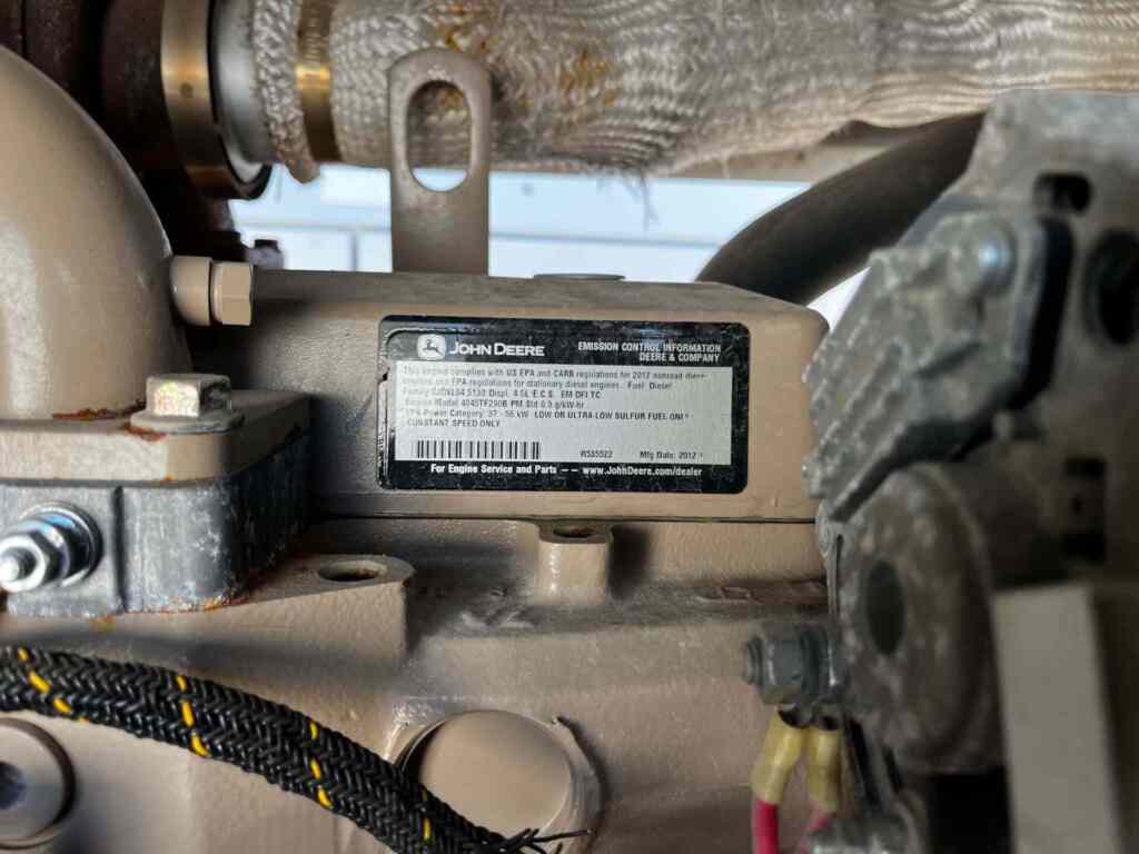 Wacker Neuson G50 Trailer Mounted Diesel Generator- Tier 3