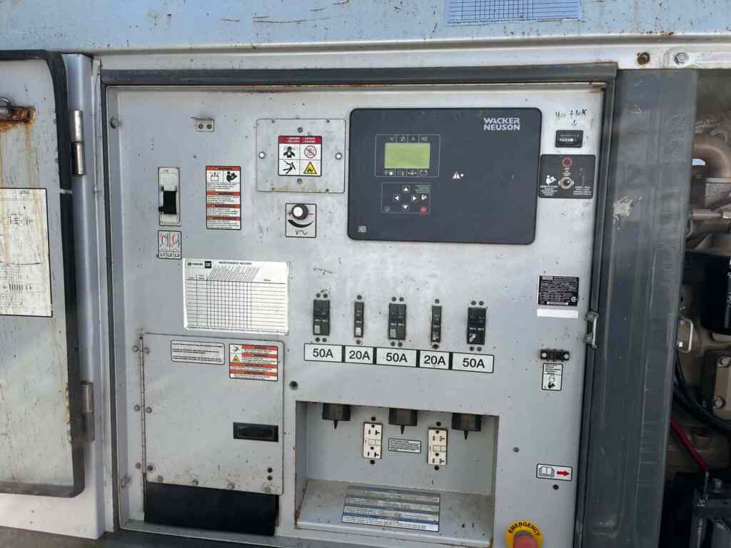 Wacker Neuson G50 Trailer Mounted Diesel Generator- Tier 3