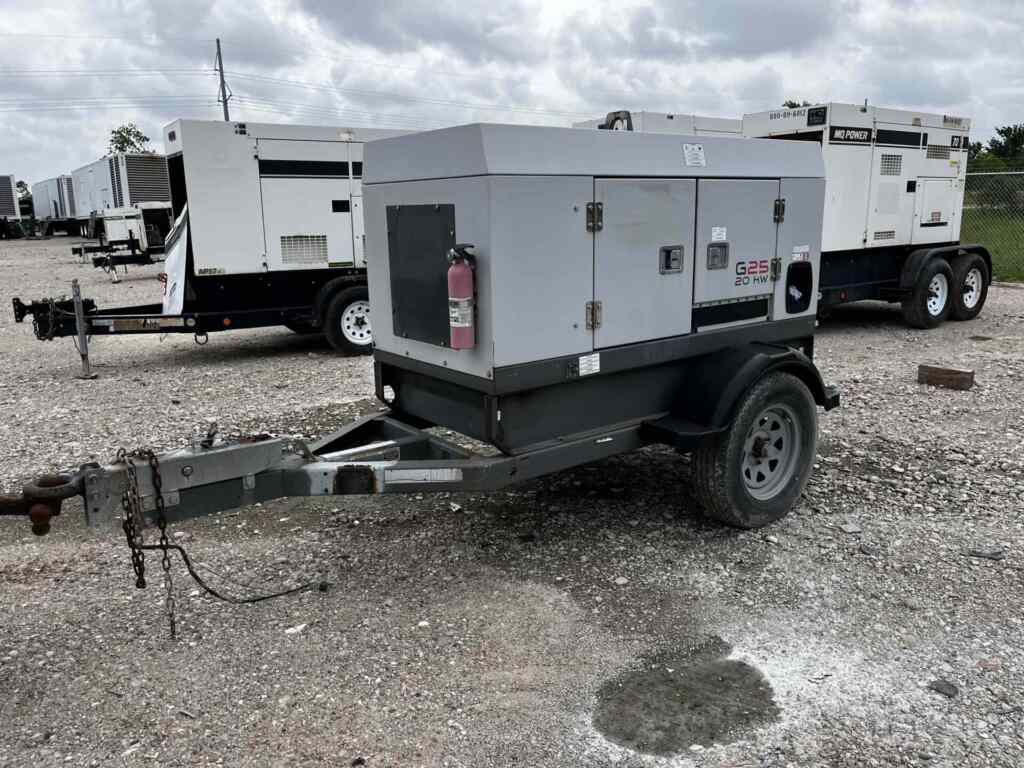 Trailer Mounted Diesel Generator (Wacker Neuson G25) – Tier 3