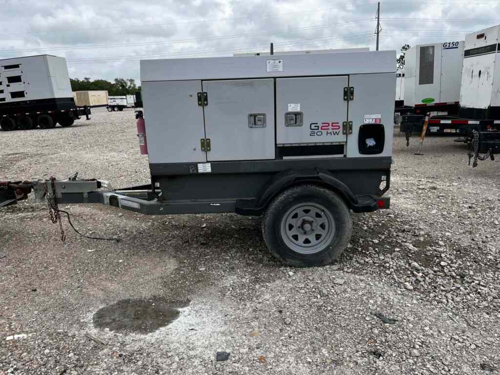 Trailer Mounted Diesel Generator Wacker Neuson G25 - Tier 3