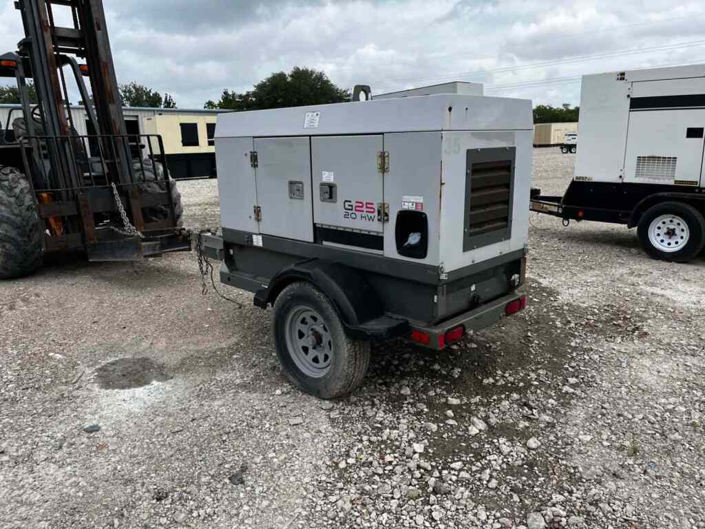 Trailer Mounted Diesel Generator Wacker Neuson G25 - Tier 3
