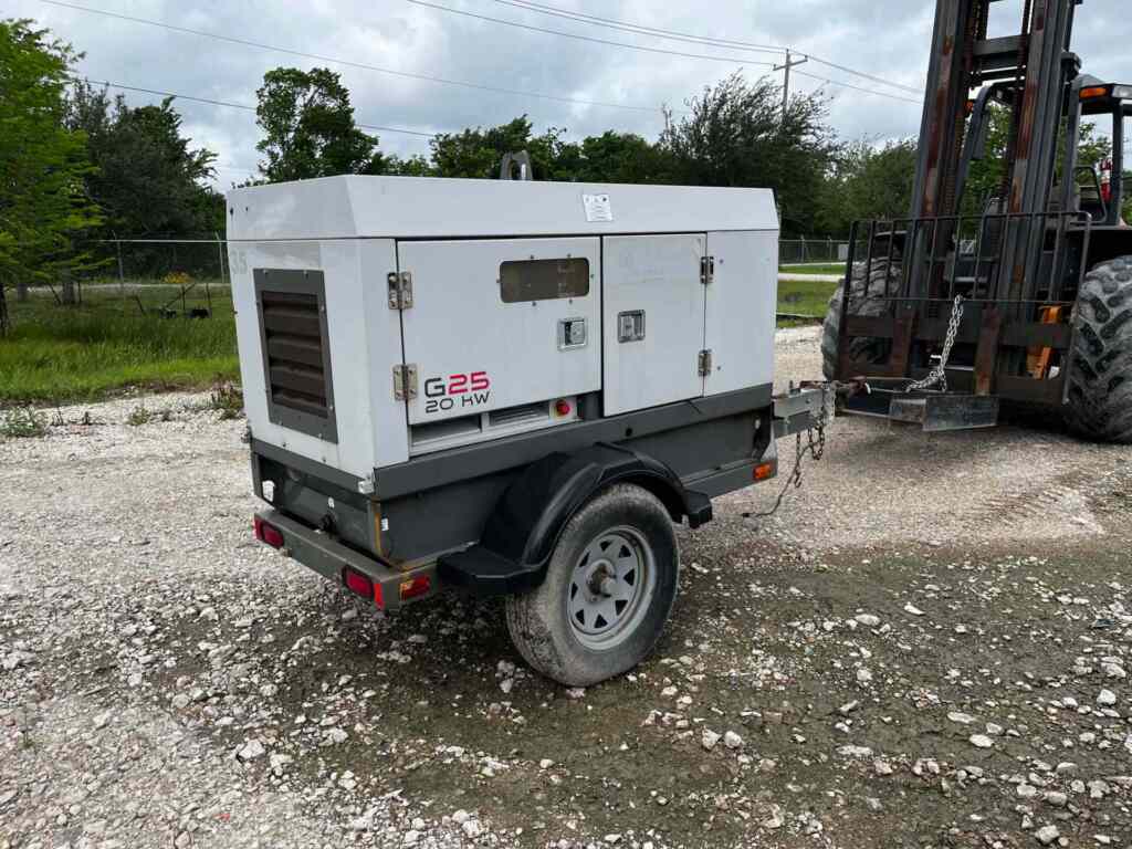 Trailer Mounted Diesel Generator Wacker Neuson G25 - Tier 3