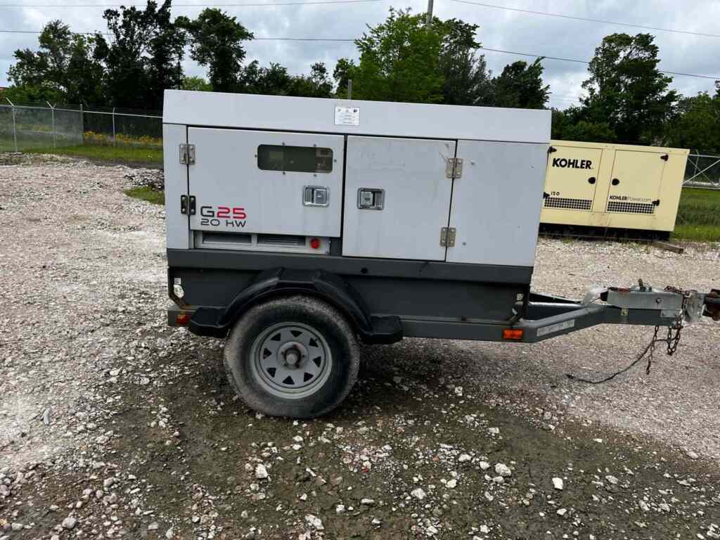 Trailer Mounted Diesel Generator Wacker Neuson G25 - Tier 3