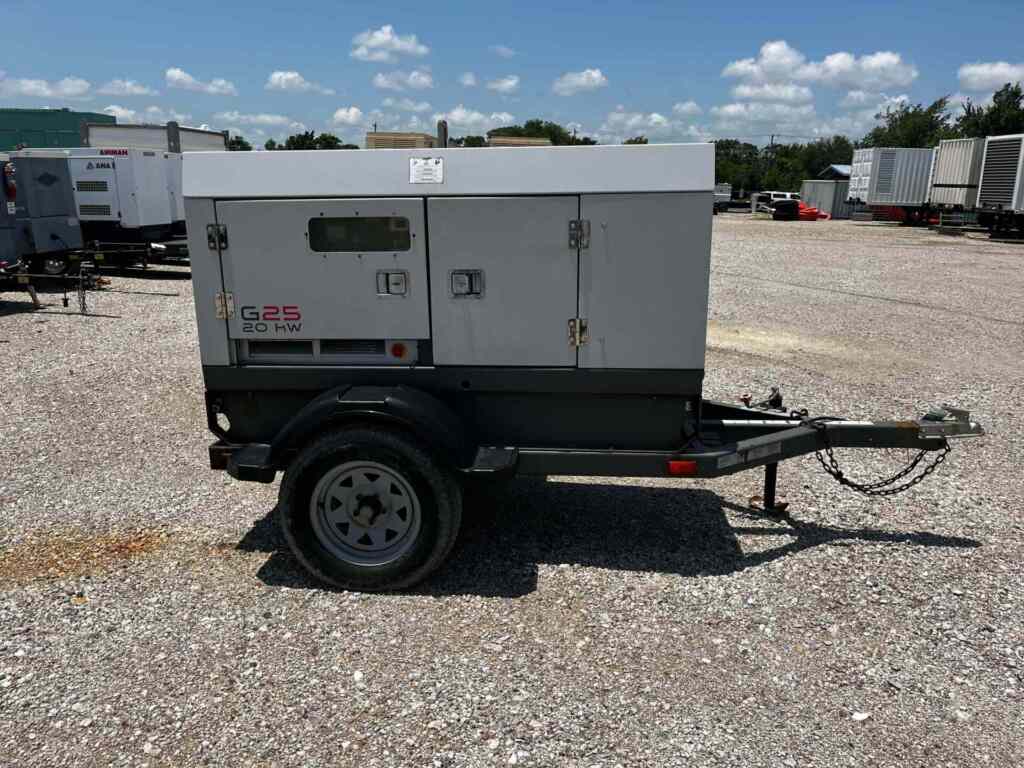 Trailer Mounted Diesel Generator Wacker Neuson G25 - Tier 3