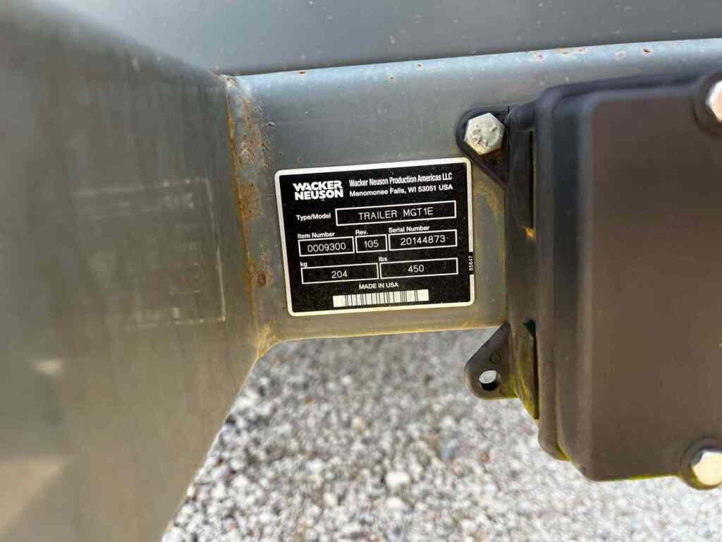 Trailer Mounted Diesel Generator Wacker Neuson G25 - Tier 3