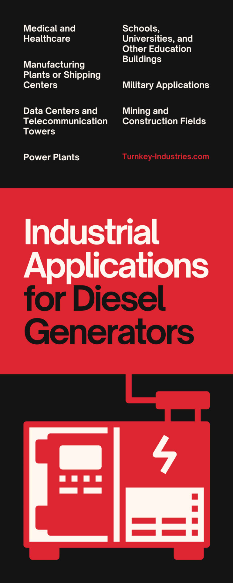 9 Industrial Applications for Diesel Generators 1 9 Industrial Applications for Diesel Generators