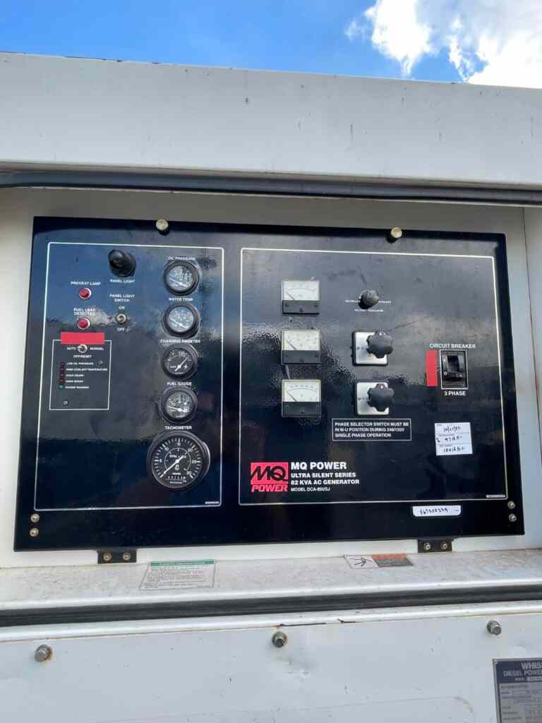 Multiquip DCA85USJ Trailer Mounted Diesel Generator - Tier 3