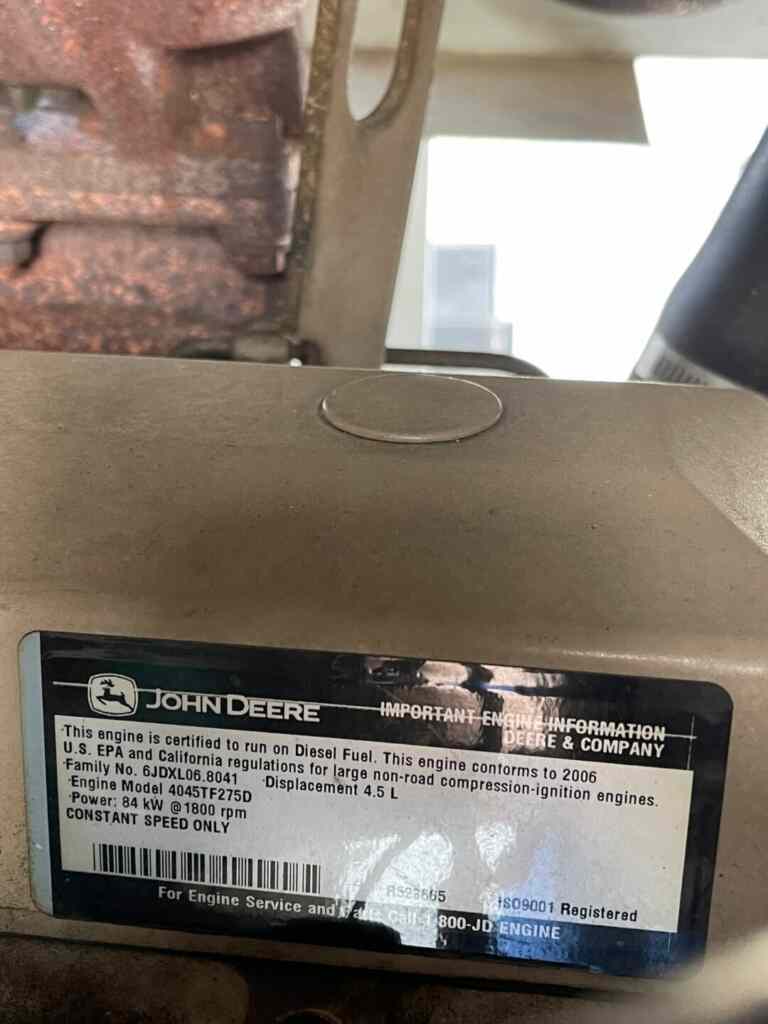 Multiquip DCA85USJ Trailer Mounted Diesel Generator - Tier 3